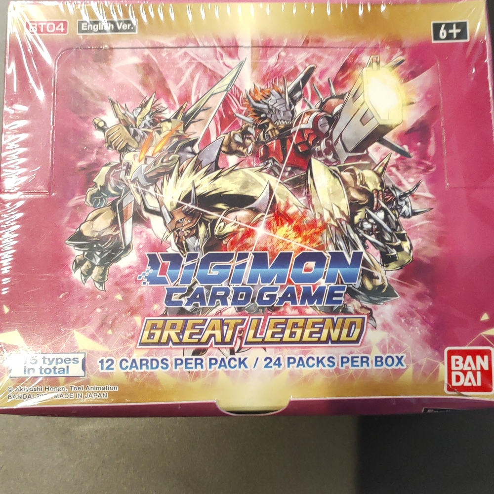 Digimon Card Game Great Legend BT04